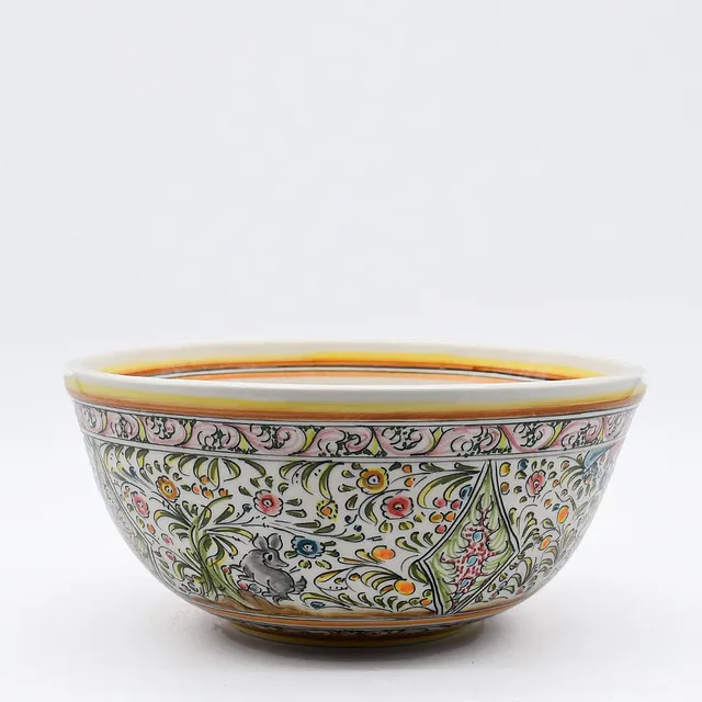 luisa-paix-o-coimbra-saladier-c-ramique-28cm-peint-main image 1