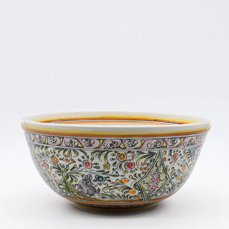 luisa-paix-o-coimbra-saladier-c-ramique-28cm-peint-main image 1