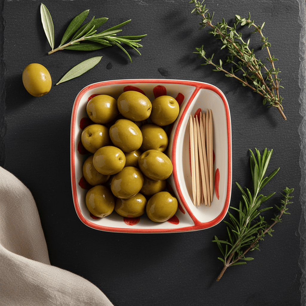 luisa-paix-o-andorinha-petite-assiette-olives-c-ramique-rouge image 2