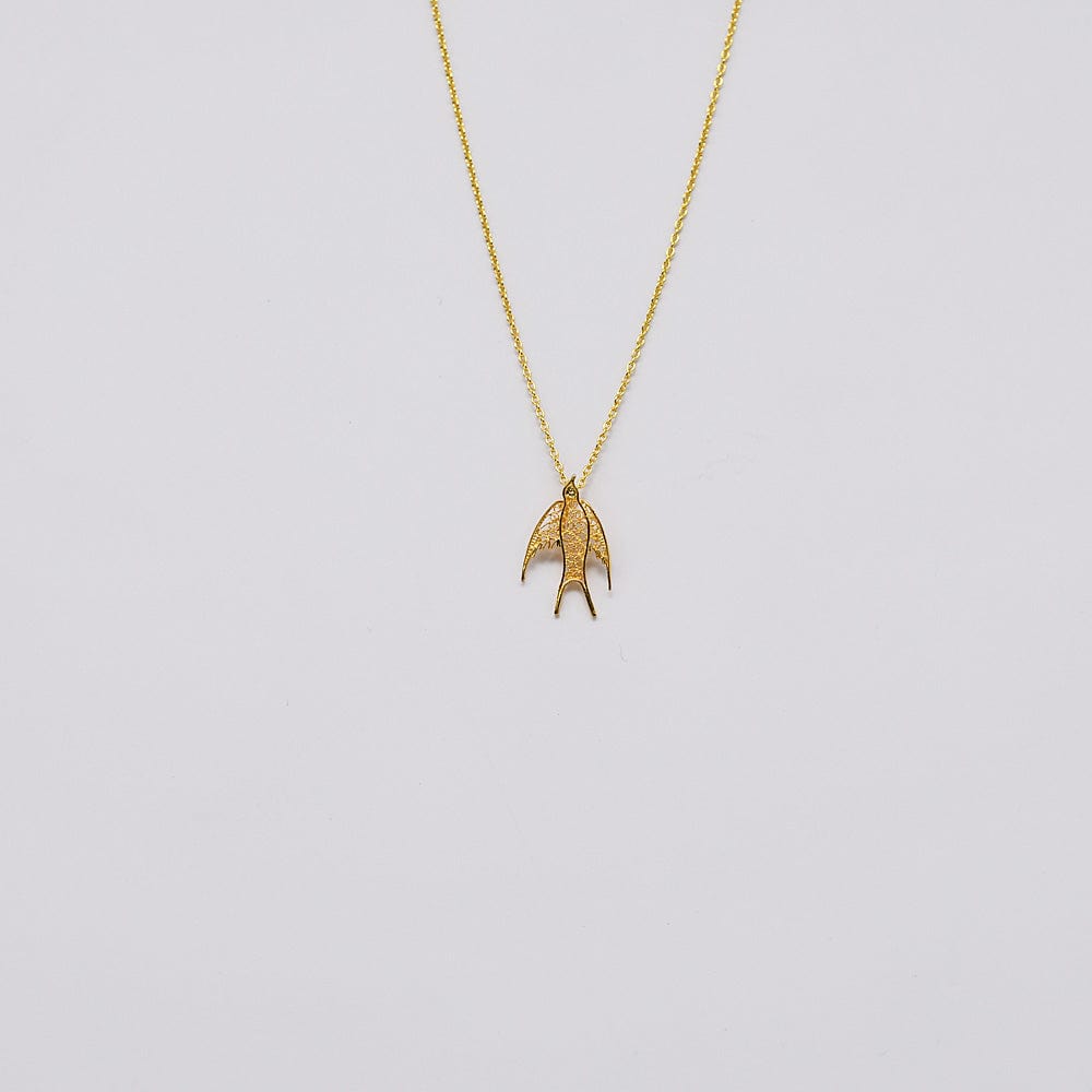 luisa-paix-o-collier-andorinha-hirondelle-argent-dor-45cm image 1