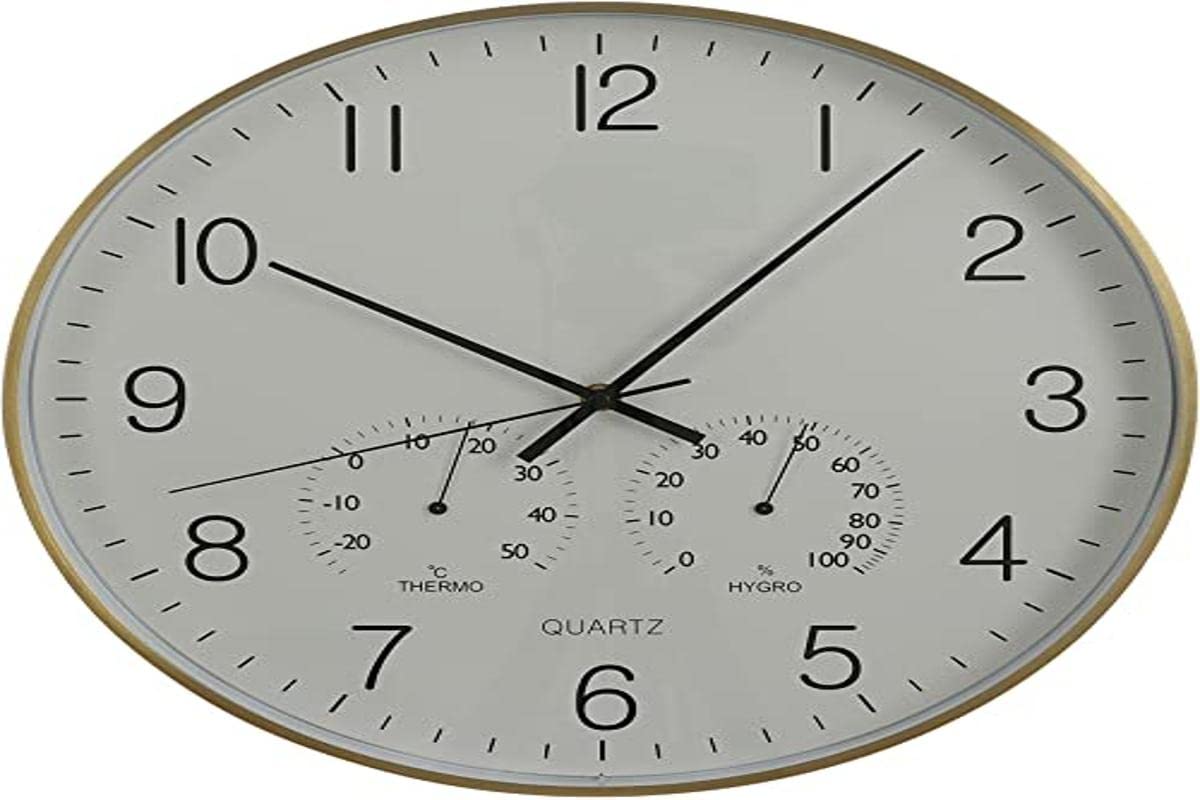 mica-decorations-andy-horloge-murale-40-cm-dor-aluminium image 4