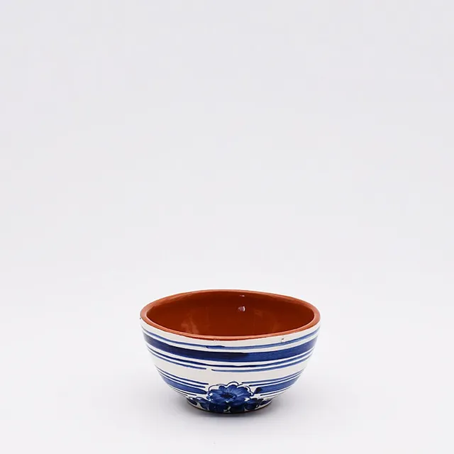 luisa-paix-o-vaisselle-portugaise-bol-terre-cuite-12cm-bleu-fait-main image 1