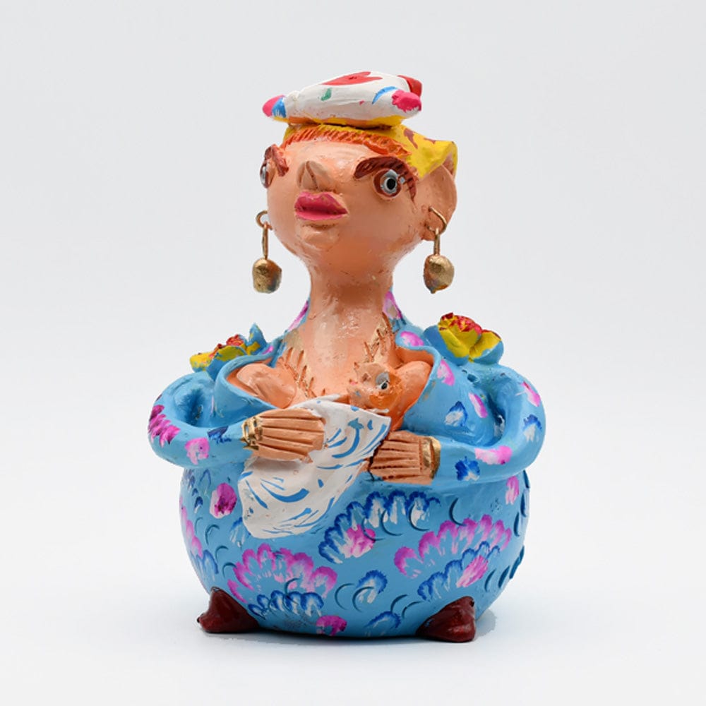 luisa-paix-o-boneca-barriguda-20cm-statuette-argile image 3