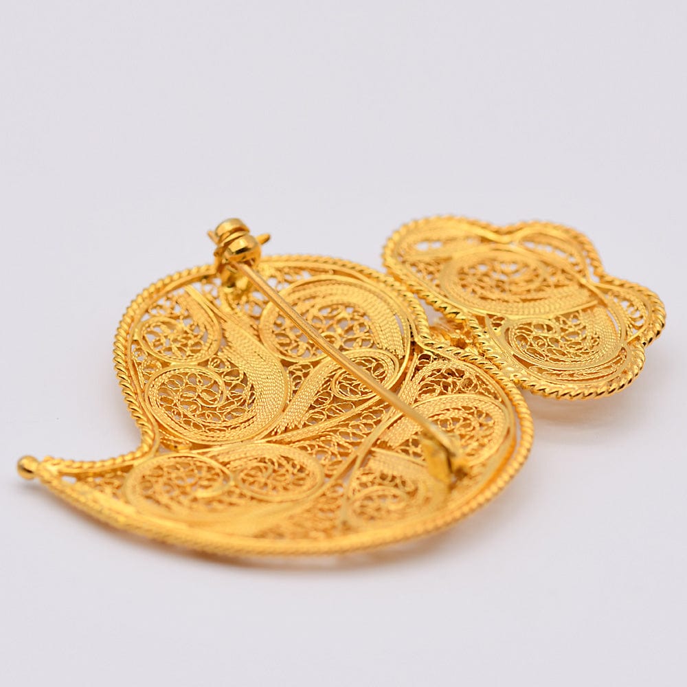 luisa-paix-o-broche-cora-o-de-viana-i-argent-dor-6cm image 4