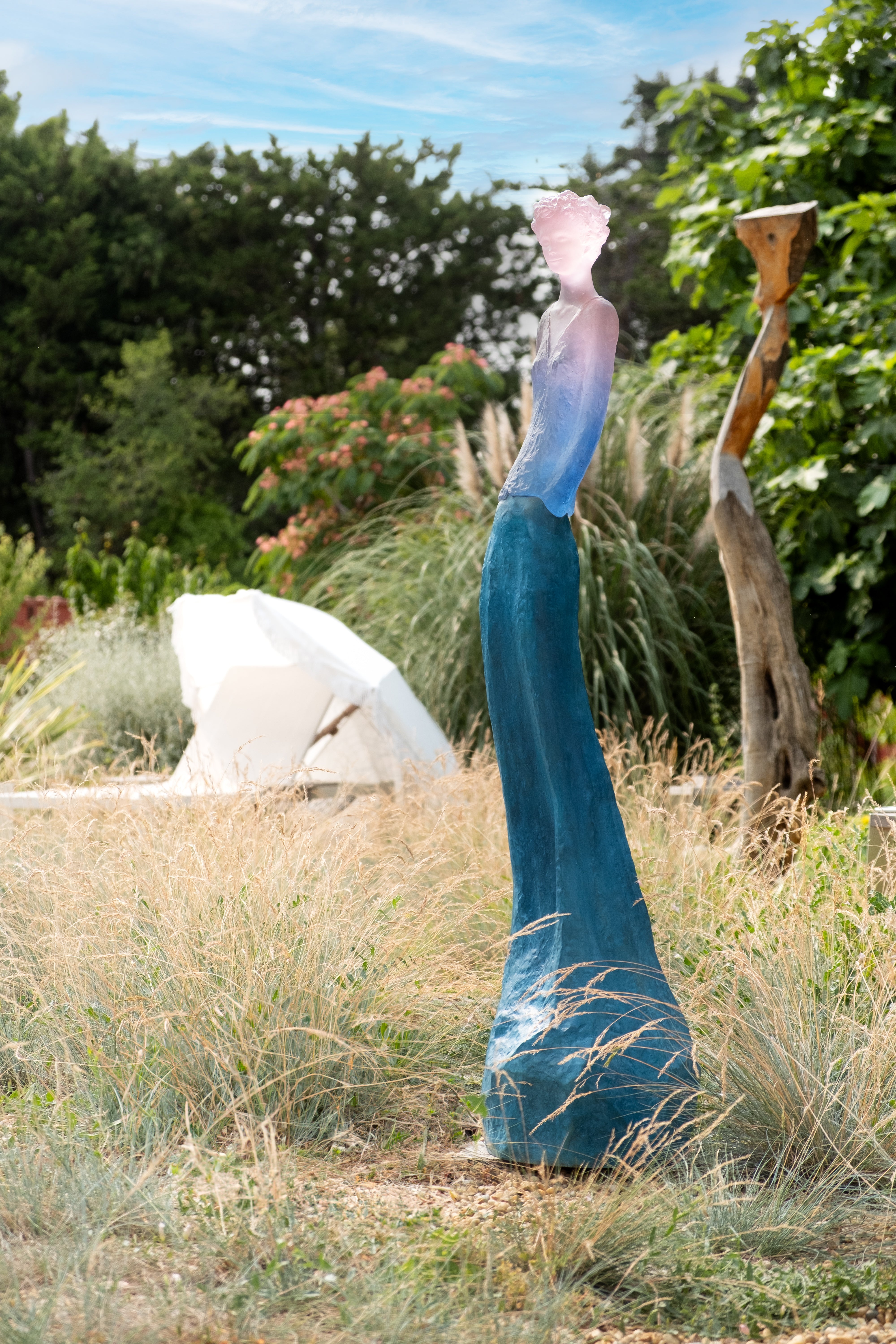 daum-univers-f-minin-charlotte-bleue-rose-sculpture-175-ex image 3
