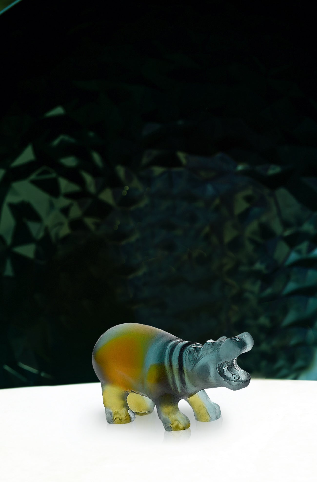 daum-univers-animalier-mini-hippopotame-sculpture-cristal-mini image 2