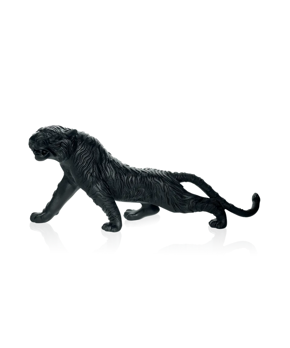 daum-tigre-du-bengale-sculpture-magnum-noir-88-ex image 1