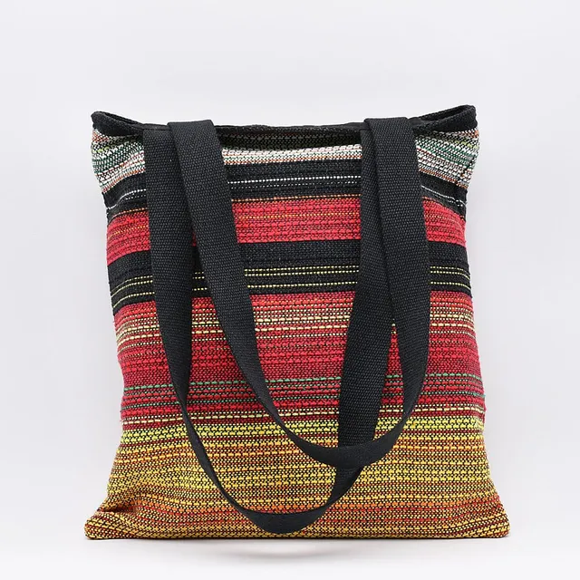 luisa-paix-o-tote-bag-artisanal-sac-coton-recycl image 1