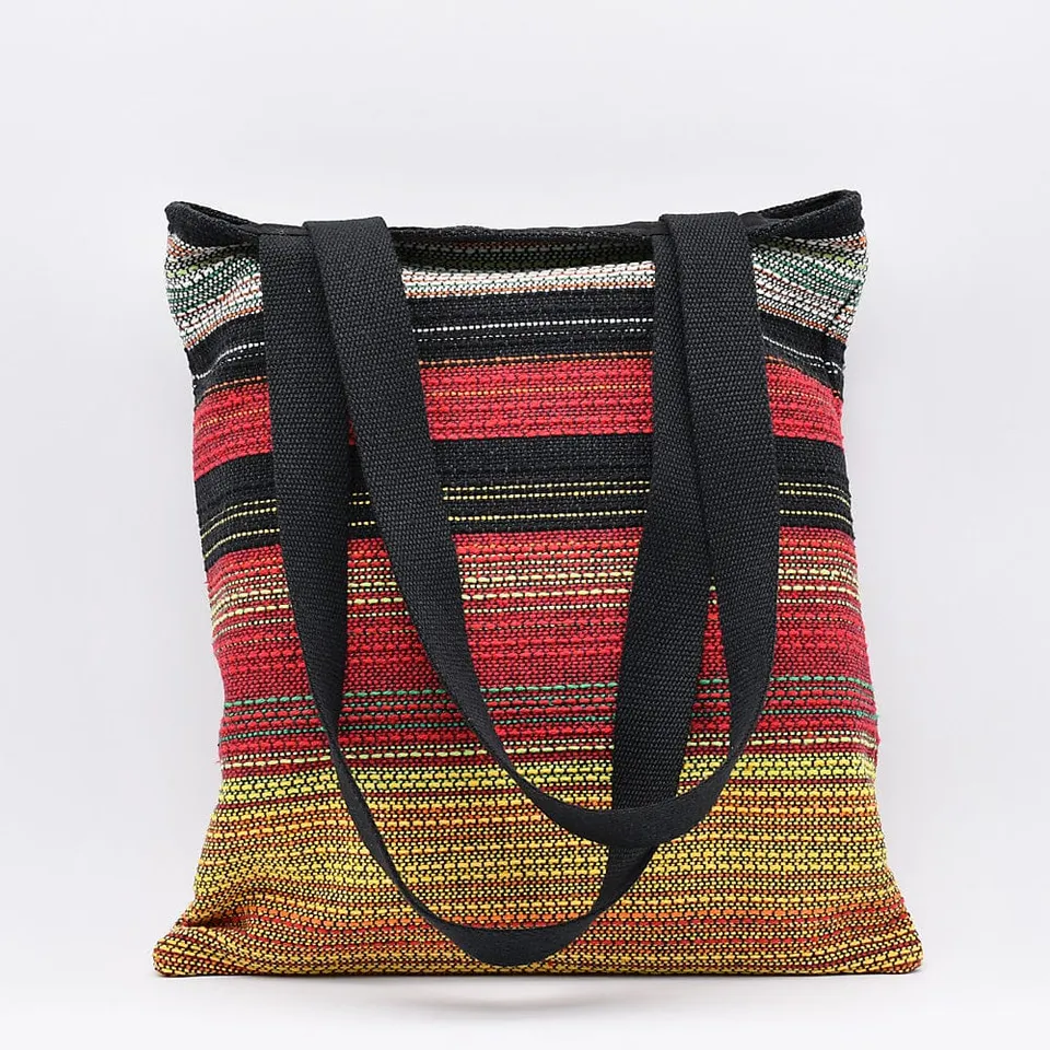 luisa-paix-o-tote-bag-artisanal-sac-coton-recycl image 1