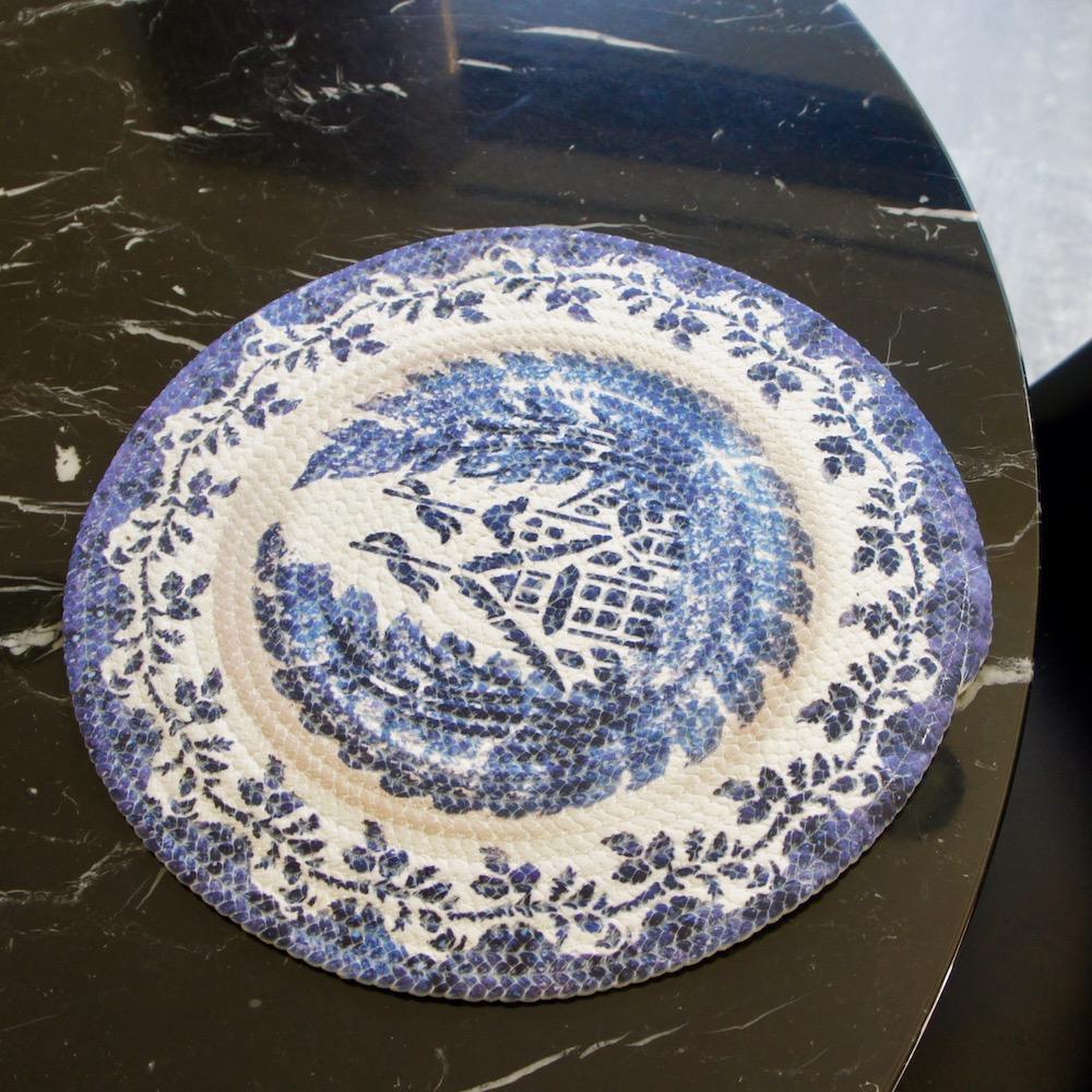 luisa-paix-o-sacav-m-set-de-table-bleu-40cm-recycl image 2
