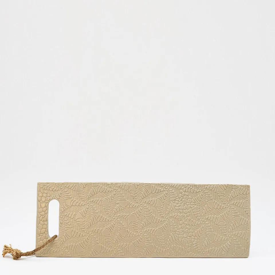 luisa-paix-o-renda-plateau-service-beige-38-cm-dentelle image 1