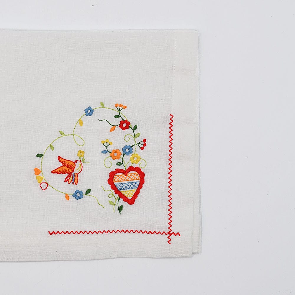 luisa-paix-o-namorados-serviettes-de-table-lin-brod-lot-de-2 image 1