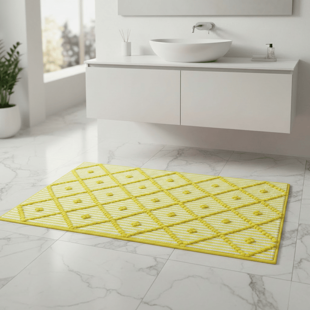 luisa-paix-o-linge-portugal-tapis-de-bain-100x50-jaune image 2