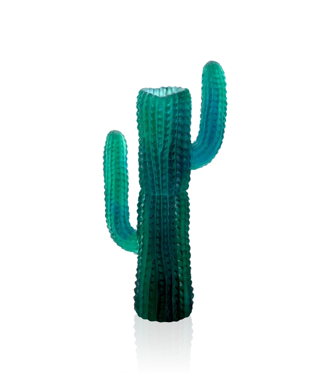 daum-jardin-de-cactus-vase-vert-emilio-robba-cristal image 1