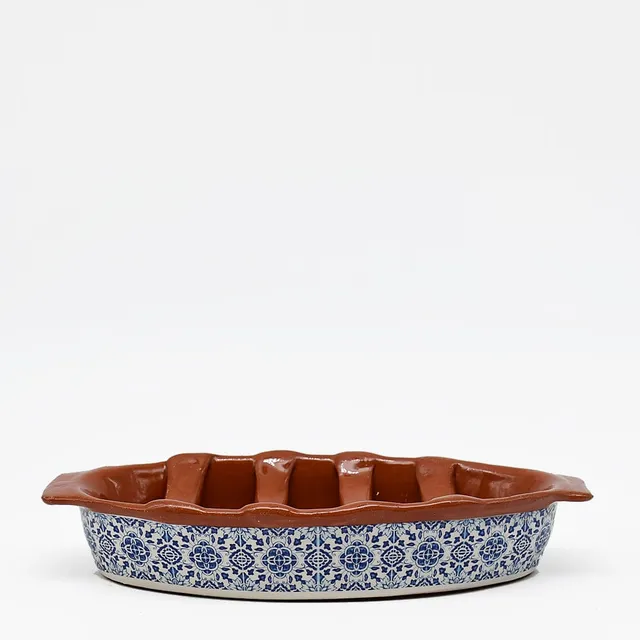 luisa-paix-o-azulejos-grille-chouri-o-bleu-24x13cm image 1
