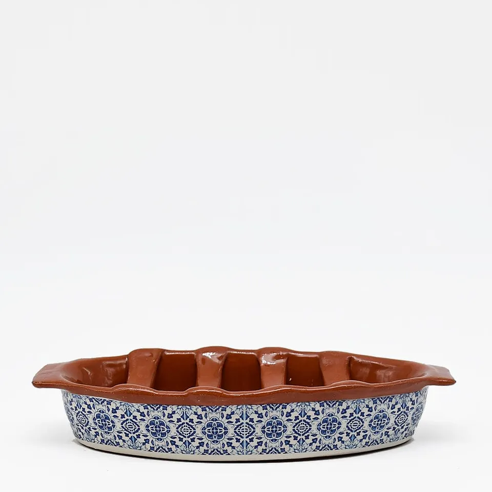 luisa-paix-o-azulejos-grille-chouri-o-bleu-24x13cm image 1