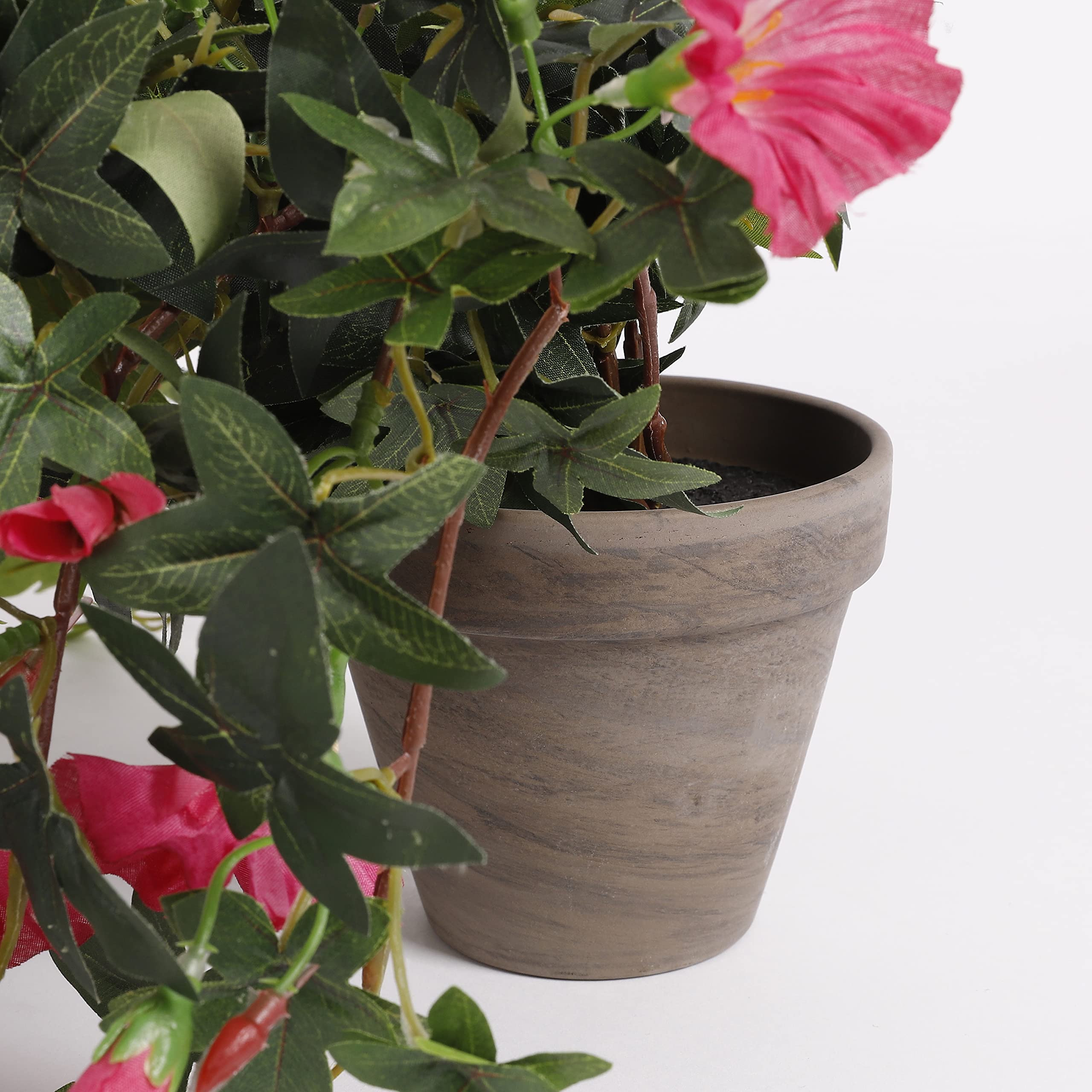 mica-decorations-petunia-fleur-artificielle-rose-50x45-cm-pot image 3