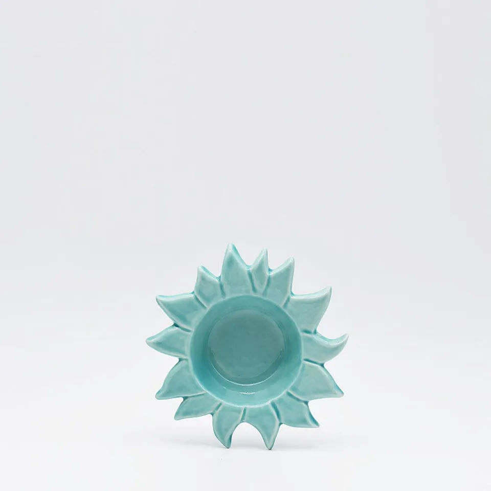 luisa-paix-o-sol-petit-plat-c-ramique-turquoise-16cm image 1