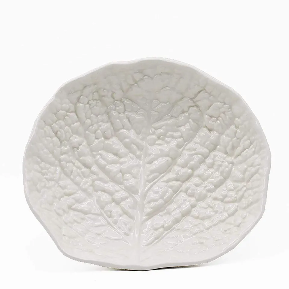 luisa-paix-o-plat-chou-c-ramique-blanc-27cm image 1