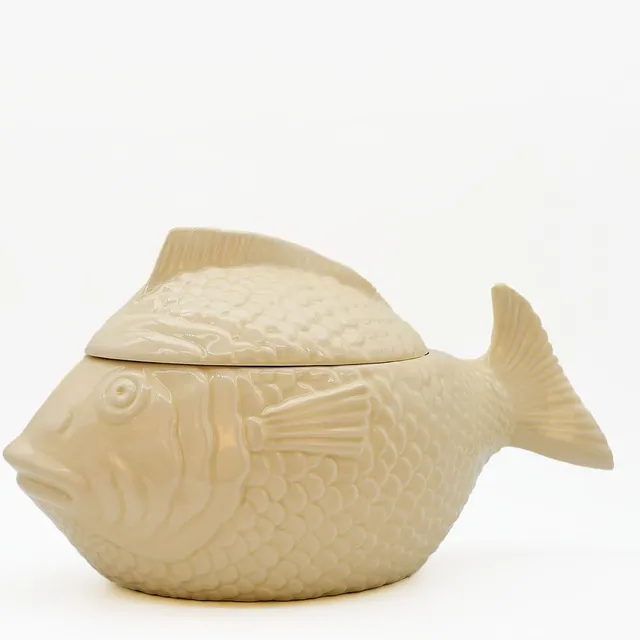 luisa-paix-o-vaisselle-portugaise-poisson-soupi-re-blanc-5-l image 1