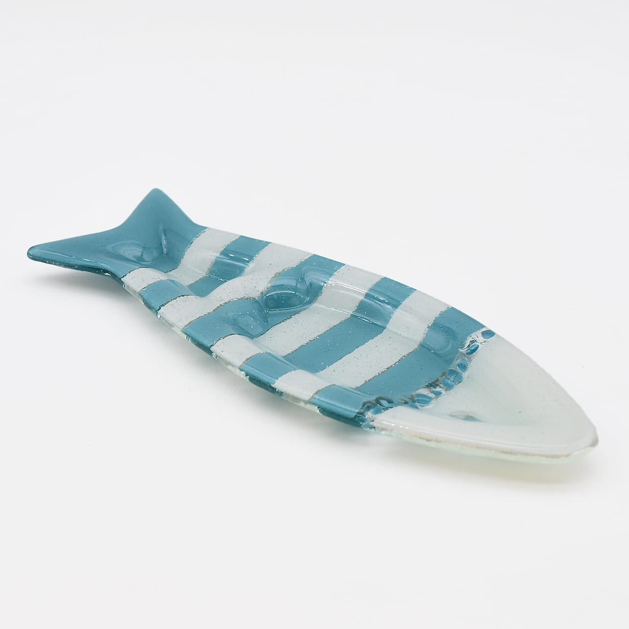 luisa-paix-o-vaisselle-portugaise-coupe-olive-verre-turquoise-sardine-23cm image 3