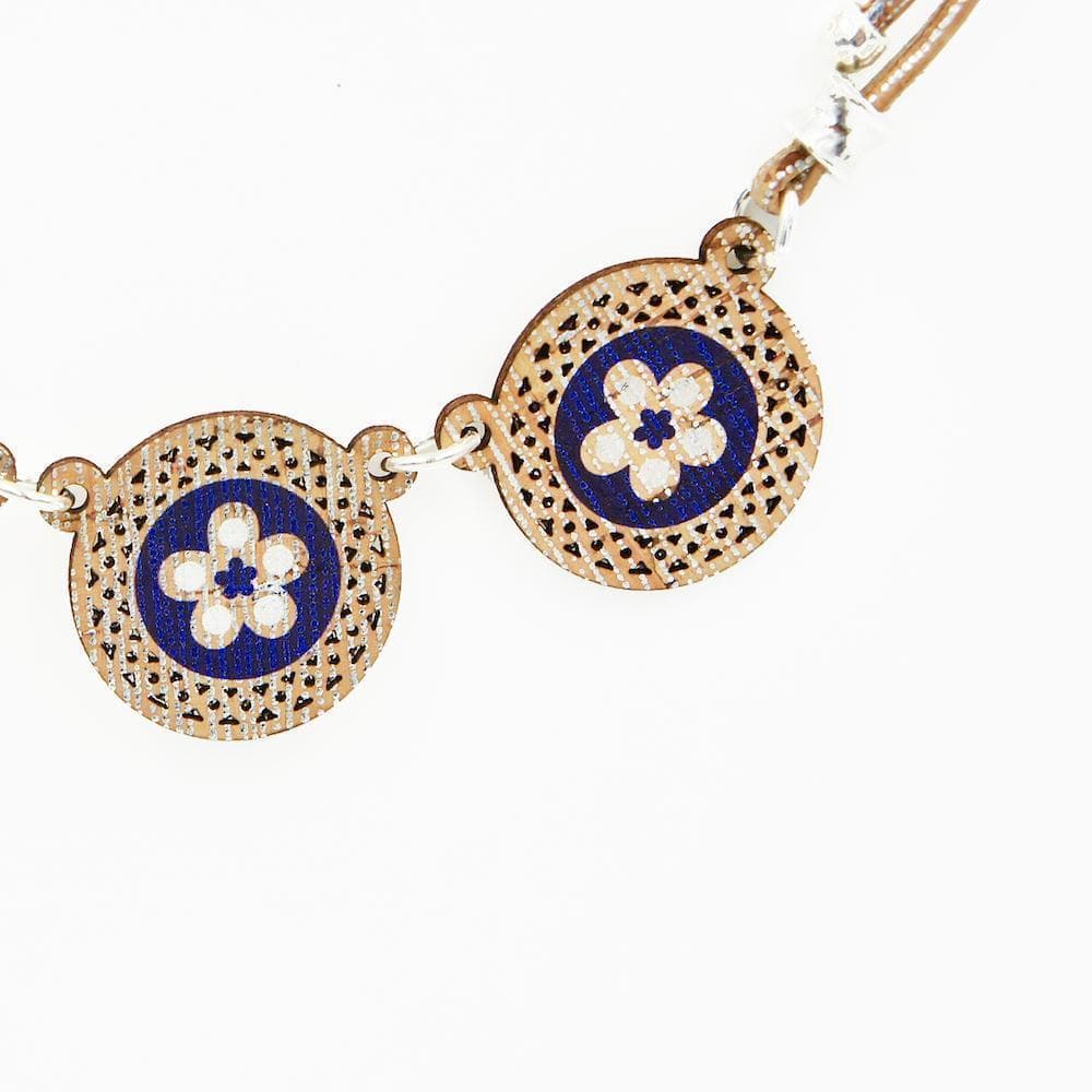 luisa-paix-o-flores-boucles-d-oreilles-li-ge-bleues-4-cm image 2