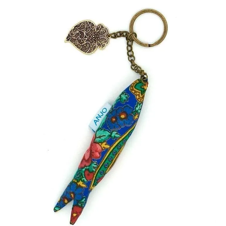 luisa-paix-o-sardinha-porte-cl-s-bleu-tissu-minho image 1