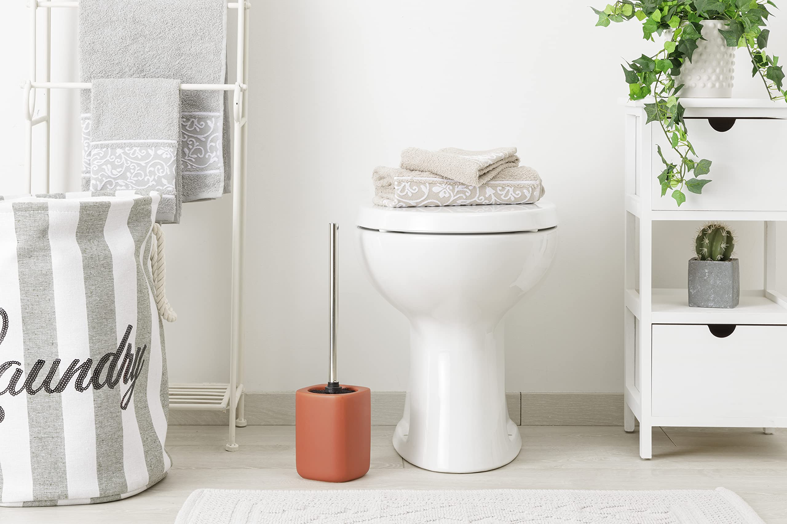 baroni-home-tutto-bagno-brosse-wc-c-ramique-rouge-41-cm image 5
