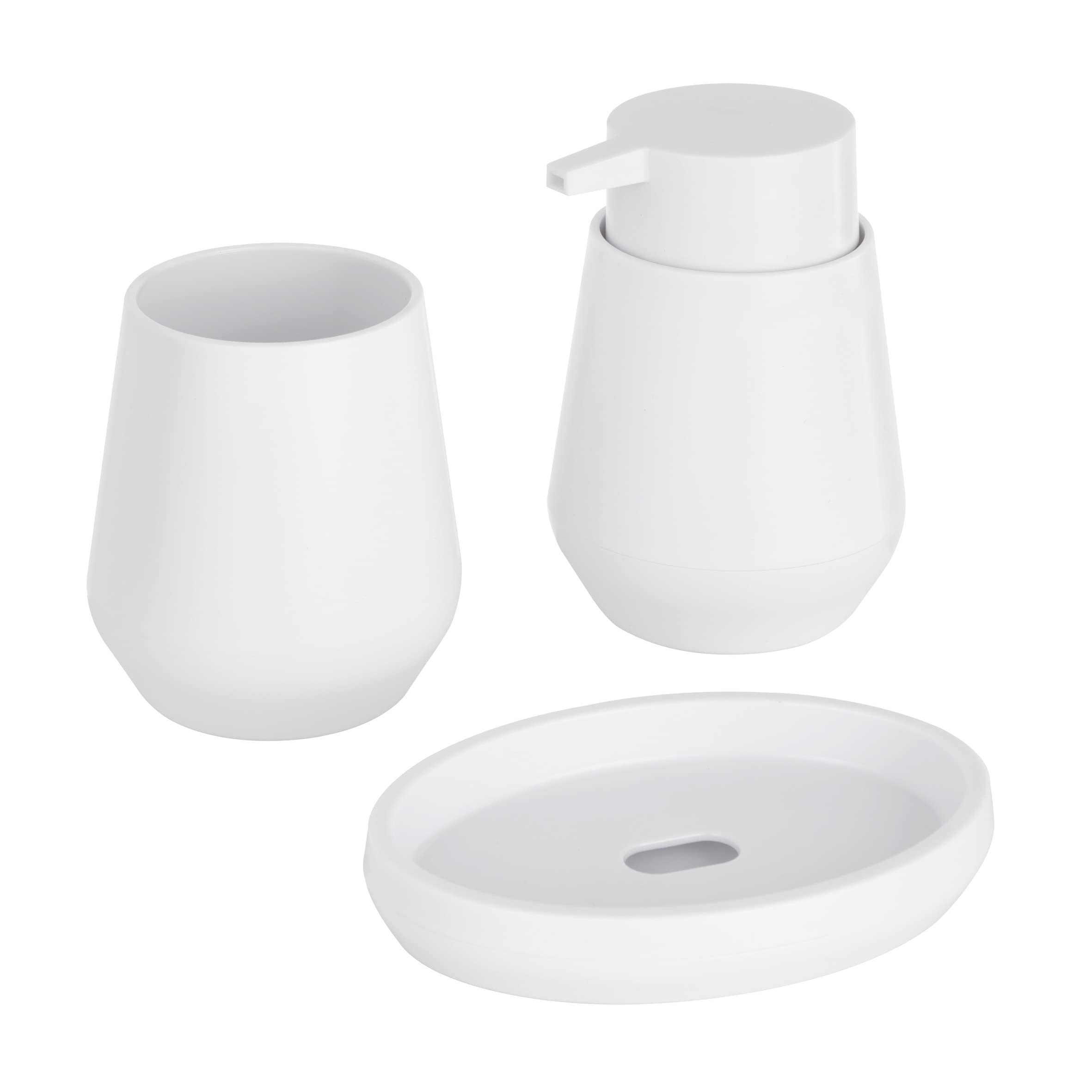 baroni-home-tutto-bagno-set-bain-3-pi-ces-blanc image 1