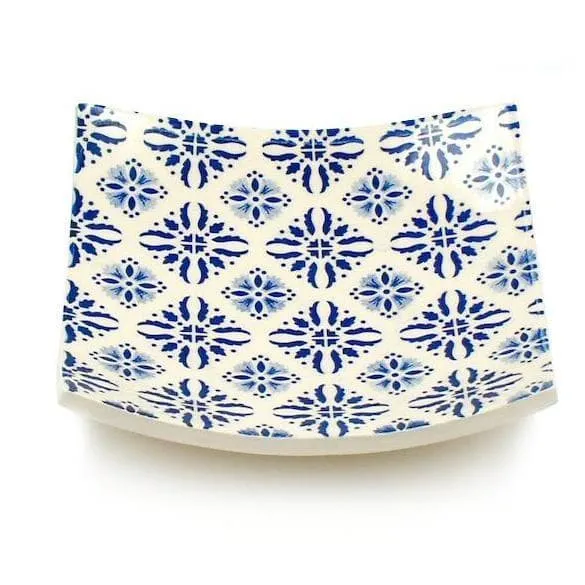 luisa-paix-o-s-tile-coupe-plate-c-ramique-azulejo-bleu-15-cm image 1