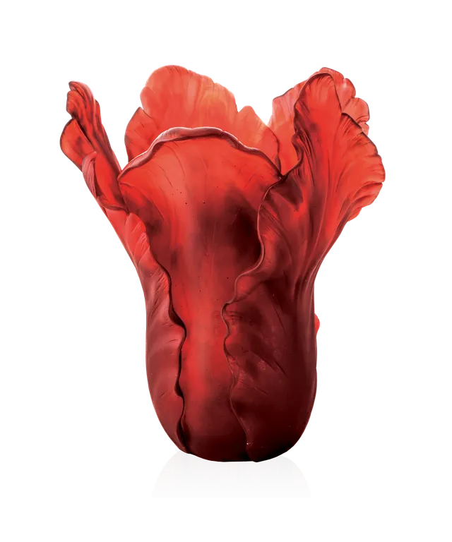 daum-tulipe-vase-magnum-vase-rouge-dor-50ex image 1
