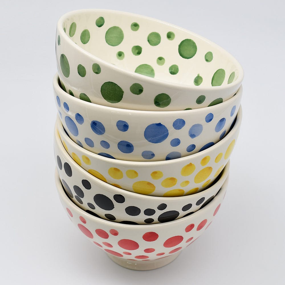 luisa-paix-o-saladier-pois-c-ramique-bleu-20cm-artisanal image 4