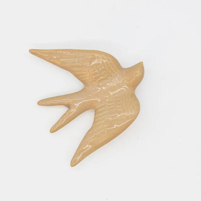 luisa-paix-o-hirondelle-c-ramique-beige-13-cm-d-coration-portugaise image 1