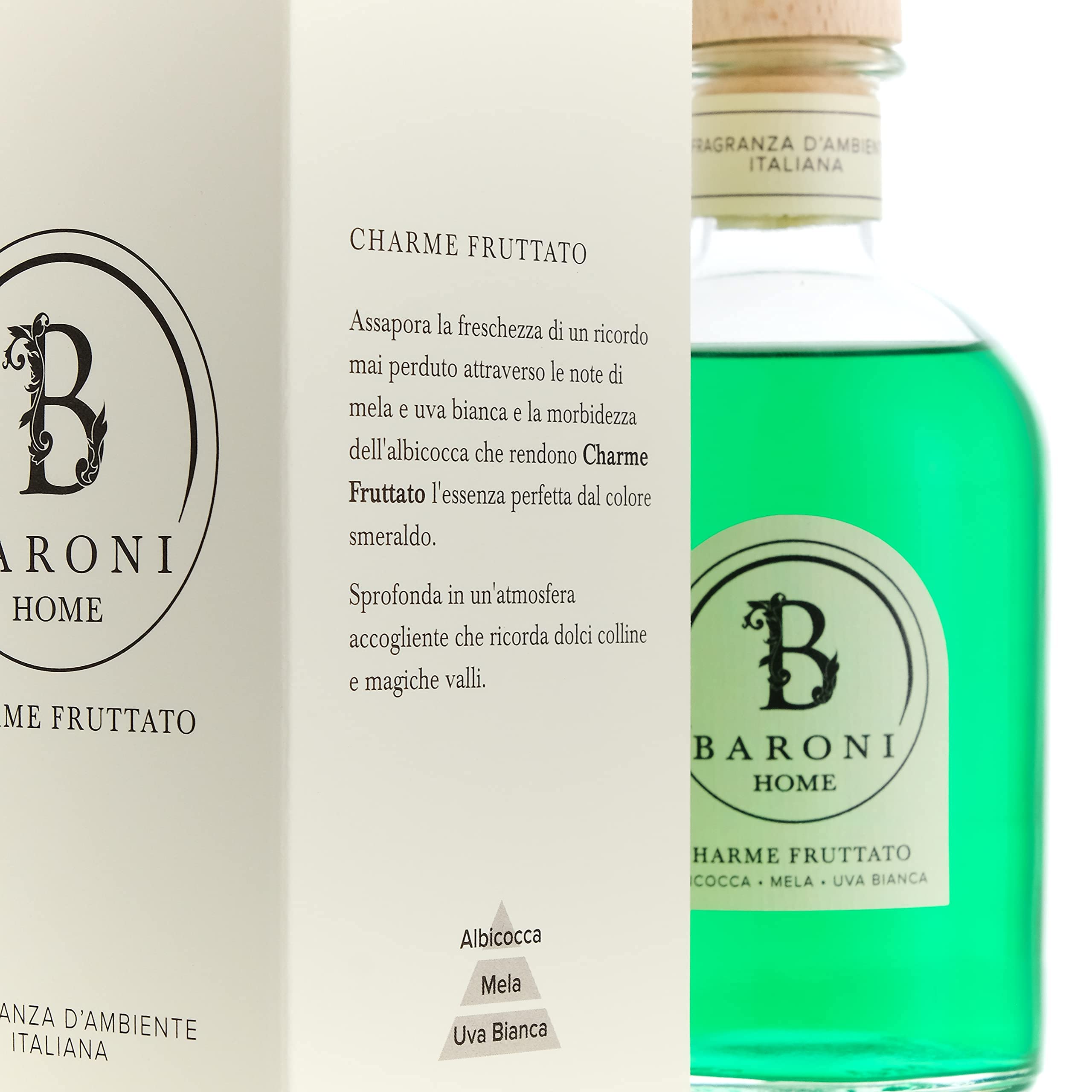 baroni-home-profumazioni-diffuseur-parfum-charme-fruit-250-ml image 4