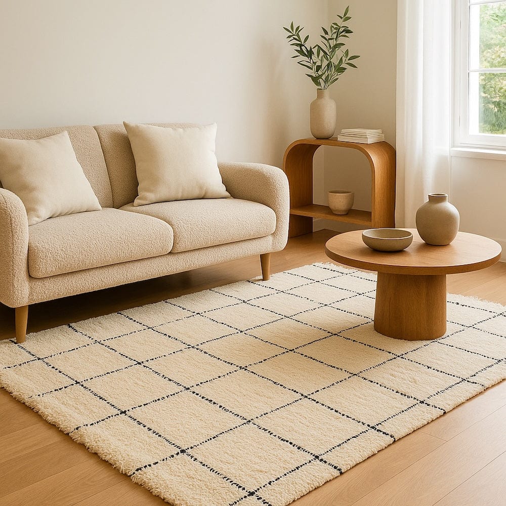 luisa-paix-o-mara-tapis-fibres-recycl-es-beige-150x200cm image 2