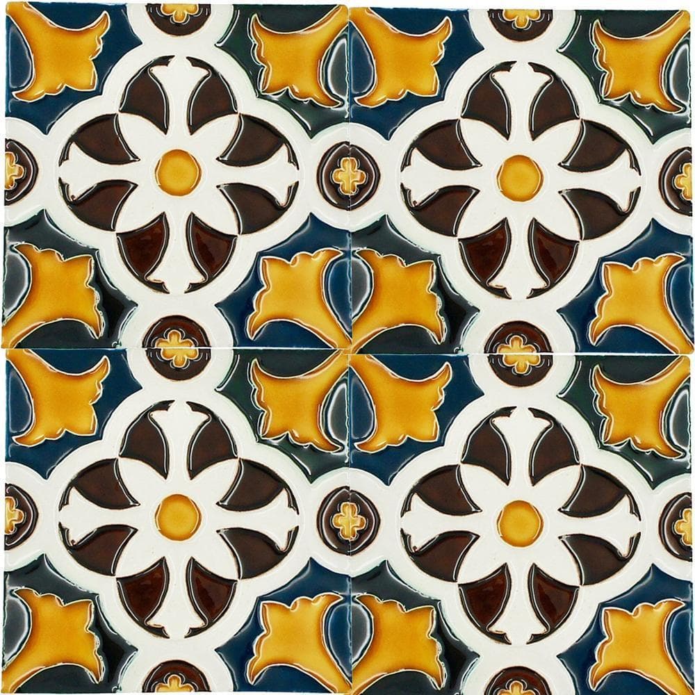 luisa-paix-o-azulejos-carreau-azulejo-relief-14x14-cm image 3