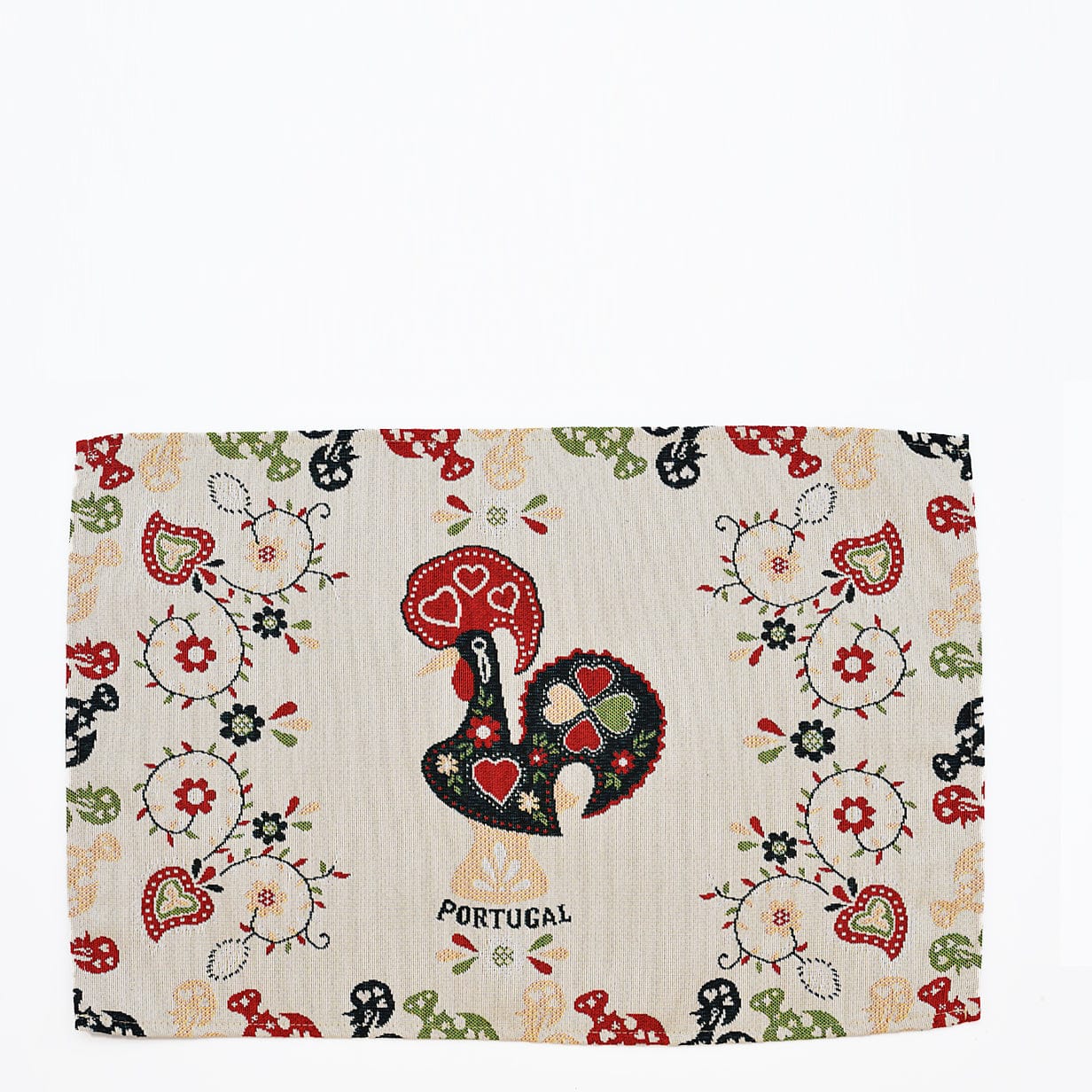 luisa-paix-o-galo-lot-2-sets-de-table-coq-50x32cm image 1