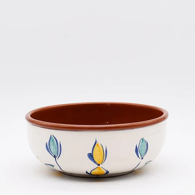 luisa-paix-o-plat-terre-cuite-jaune-22cm-four-et-salade image 1