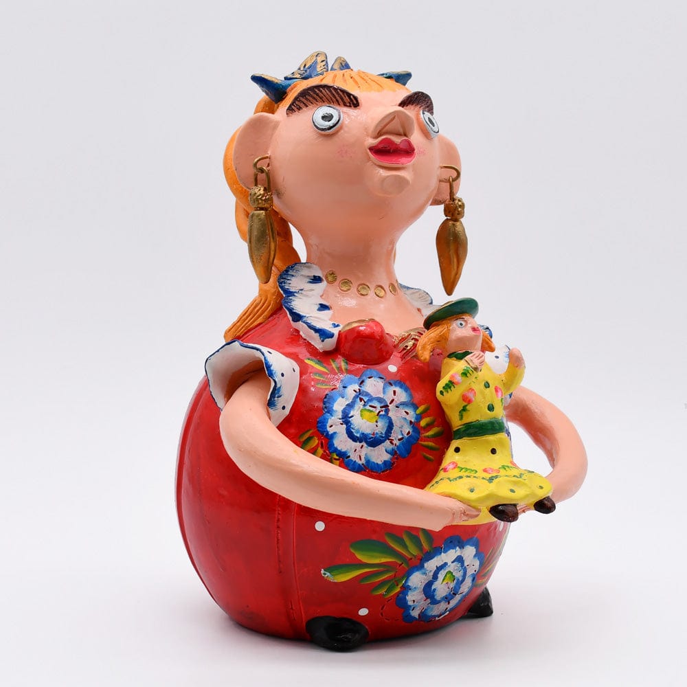 prazeres-c-ta-boneca-barriguda-poup-e-c-ramique-30-cm image 4