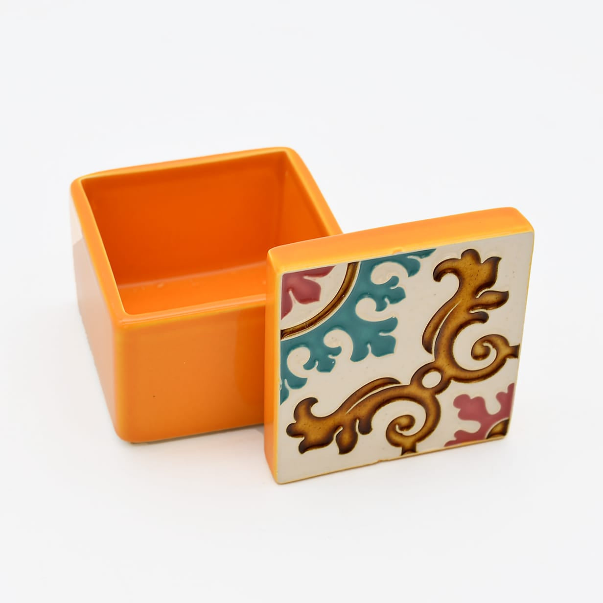 luisa-paix-o-azulejos-bo-te-c-ramique-orange-6x6cm image 4