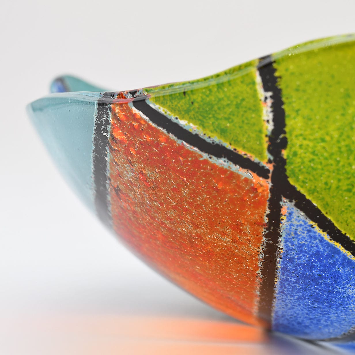 luisa-paix-o-saladier-verre-marinha-grande-20cm-fait-main image 5
