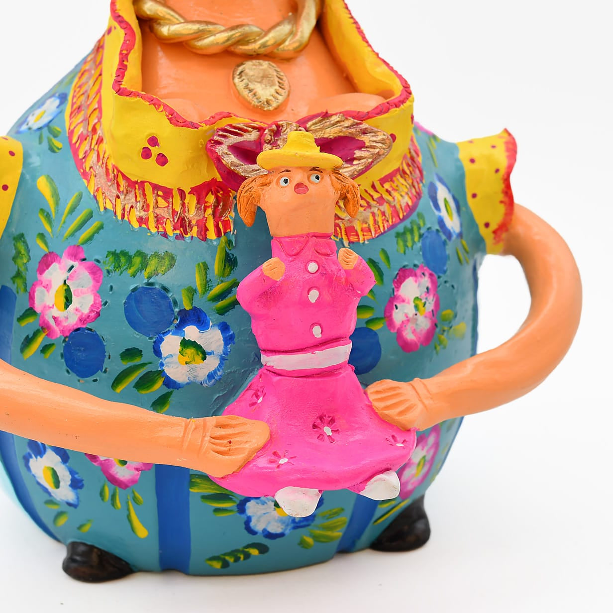 luisa-paix-o-boneca-barriguda-40cm-figurine-c-ramique-pi-ce-unique image 3