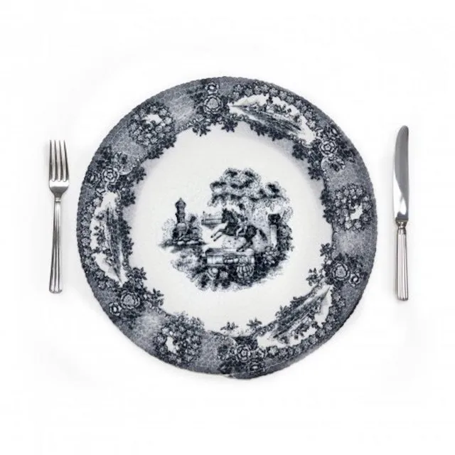 luisa-paix-o-sacav-m-set-de-table-noir-40-cm image 1