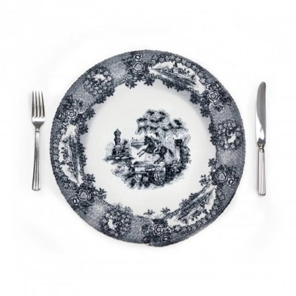 luisa-paix-o-sacav-m-set-de-table-noir-40-cm image 1