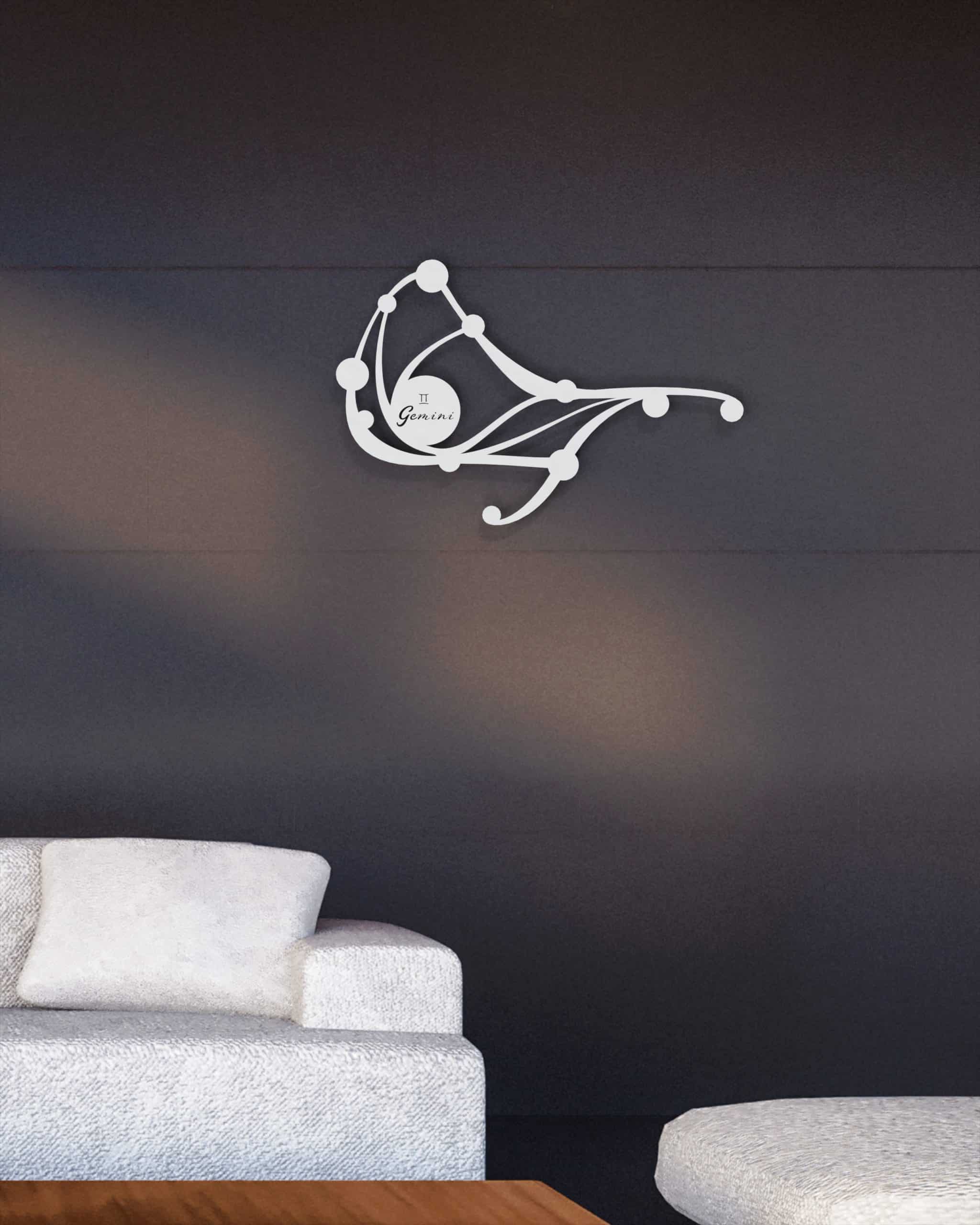 je-suis-art-signes-du-zodiaque-g-meaux-tableau-m-tal-noir image 3