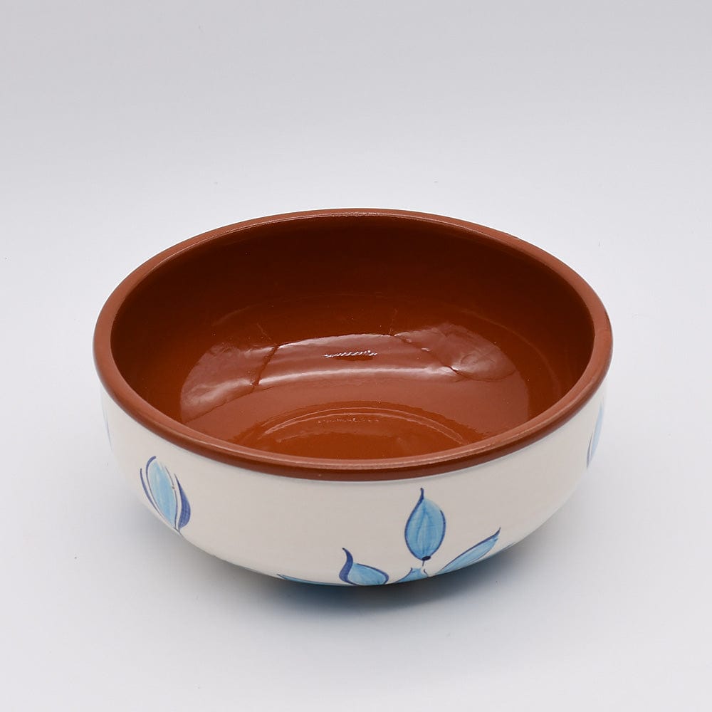 luisa-paix-o-plat-four-terre-cuite-turquoise-22cm-fait-main image 3