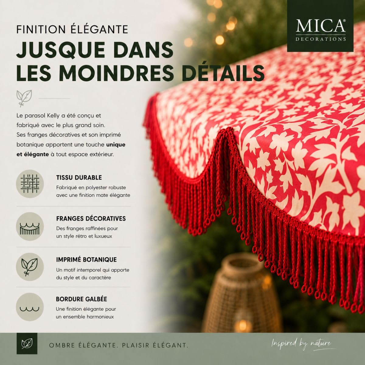 mica-decorations-garden-parasol-rouge-avec-sac-transport image 7