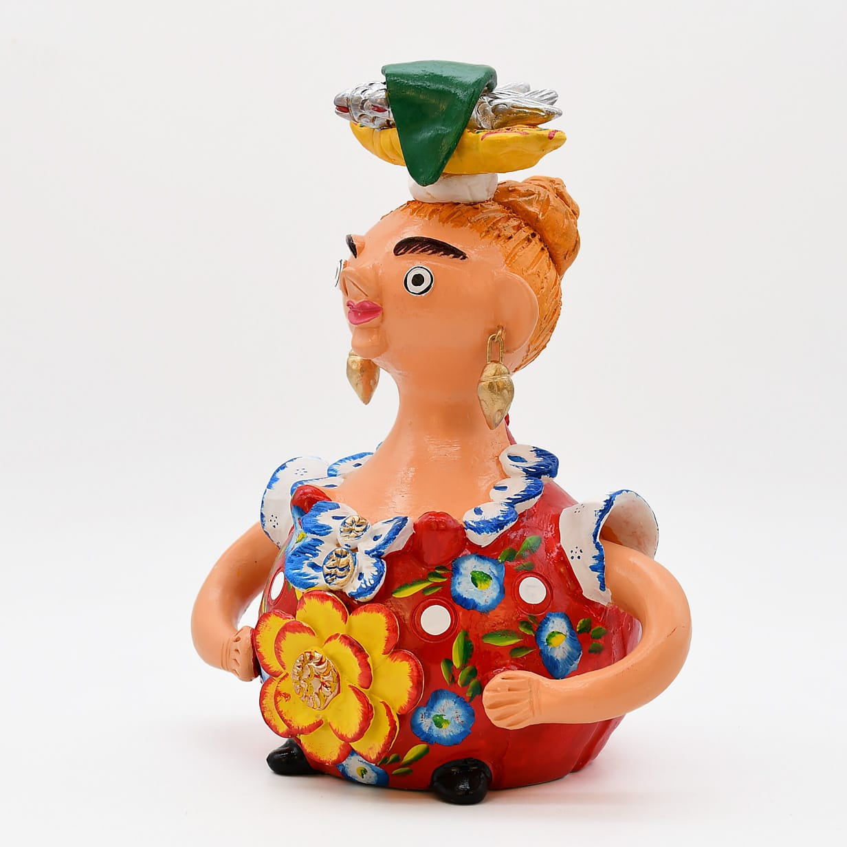 luisa-paix-o-boneca-barriguda-statuette-25-cm-pi-ce-unique image 3
