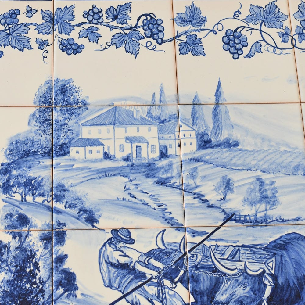 luisa-paix-o-azulejos-fresque-90x60cm-24-carreaux-peints-main image 4