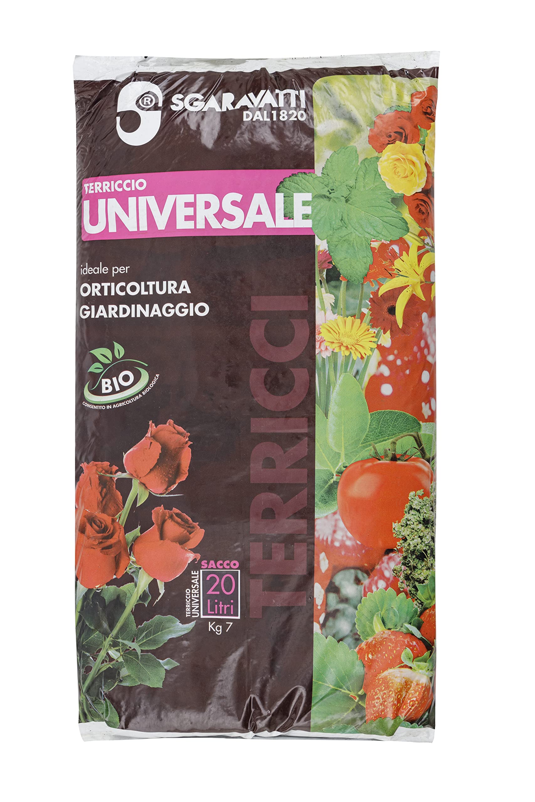 baroni-home-outdoor-terreau-universel-20-litres-biologique-7-kg image 1